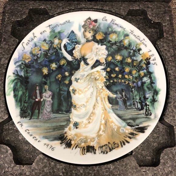 1875 Ganeau's Women of the Century Porcelian COA - Picture 1 of 8